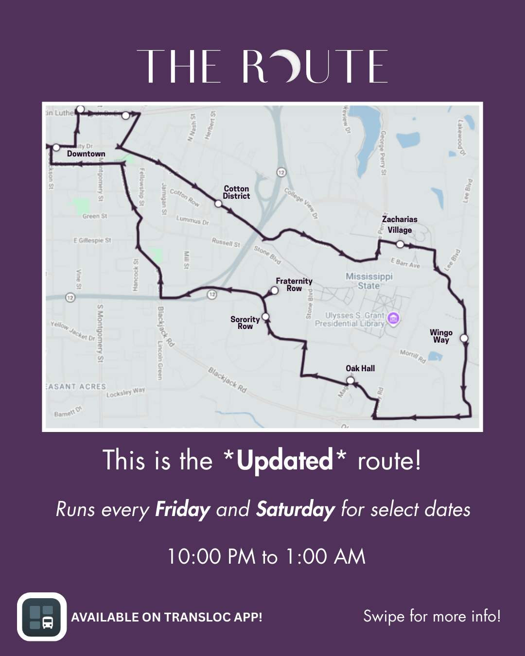 The Route of Reveille Route