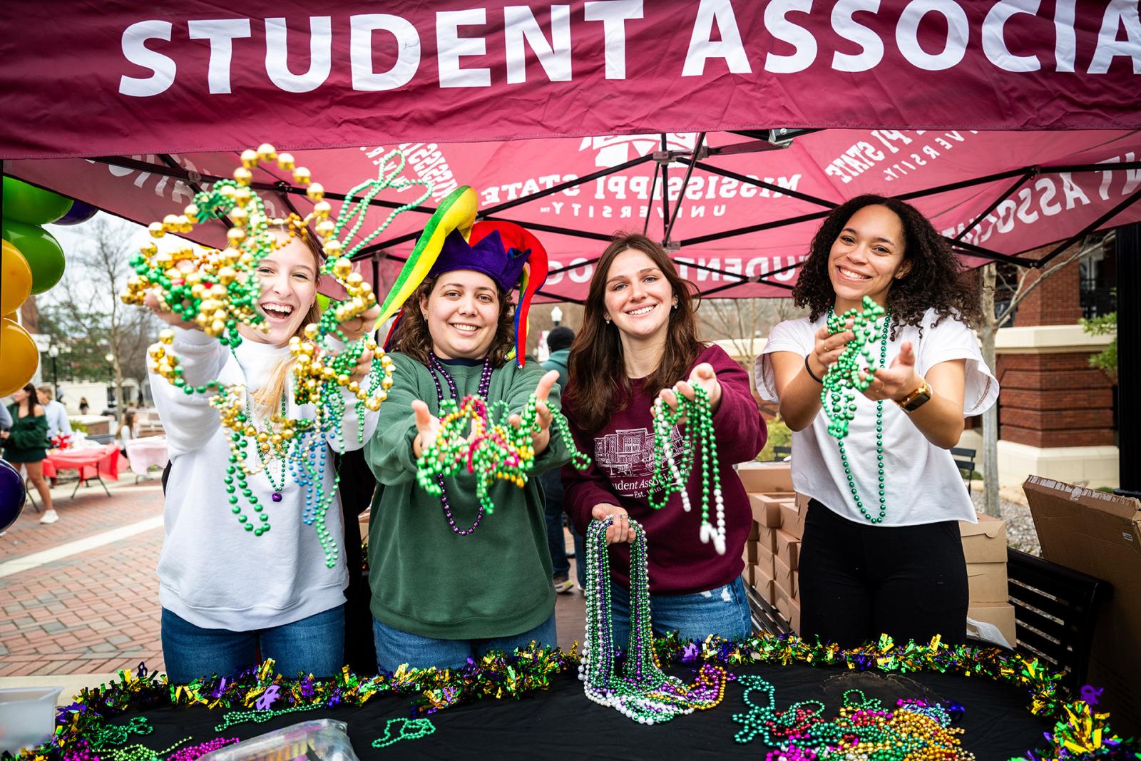 Student association booth